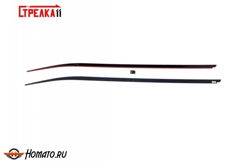 Премиум водостоки дефлекторы лобового стекла Zeekr 9X