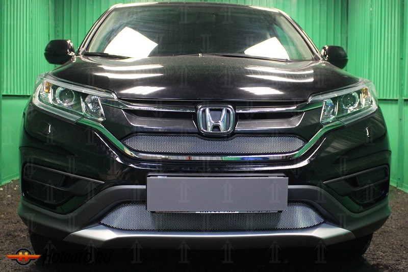 Защита радиатора для Honda CR-V 4 (2.0) 2015-2016 рестайл | Стандарт