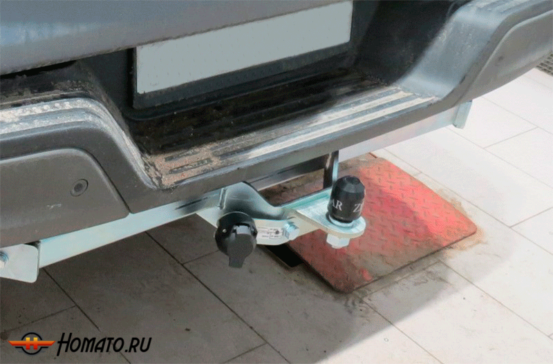 Фаркоп Changan Hunter Plus 2023- | шар FE - оцинкованный, нагрузка 100/2000 | ZincaR | ZC103FE