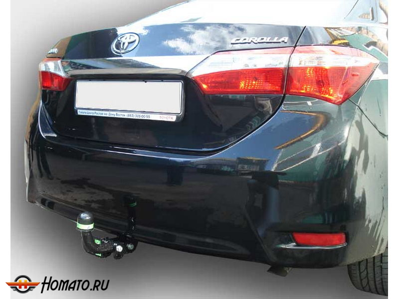 Фаркоп TOYOTA COROLLA (E180) седан 2013-2019 | шар A | Лидер Плюс | T117-A