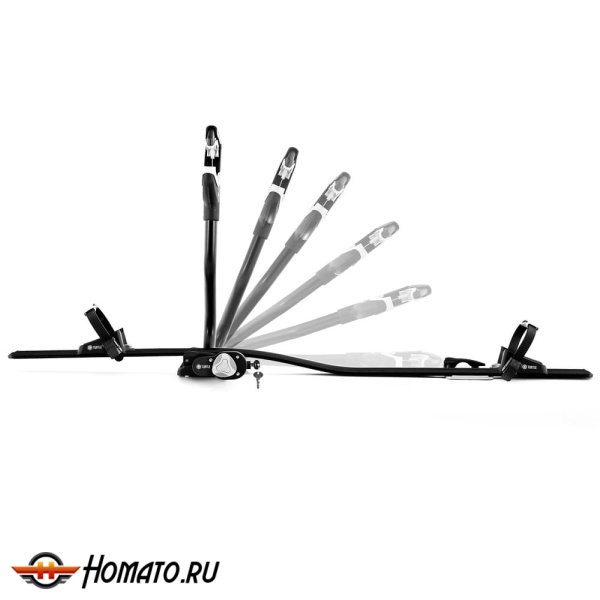 Велокрепление Turtle Pro-S из алюминия | черный