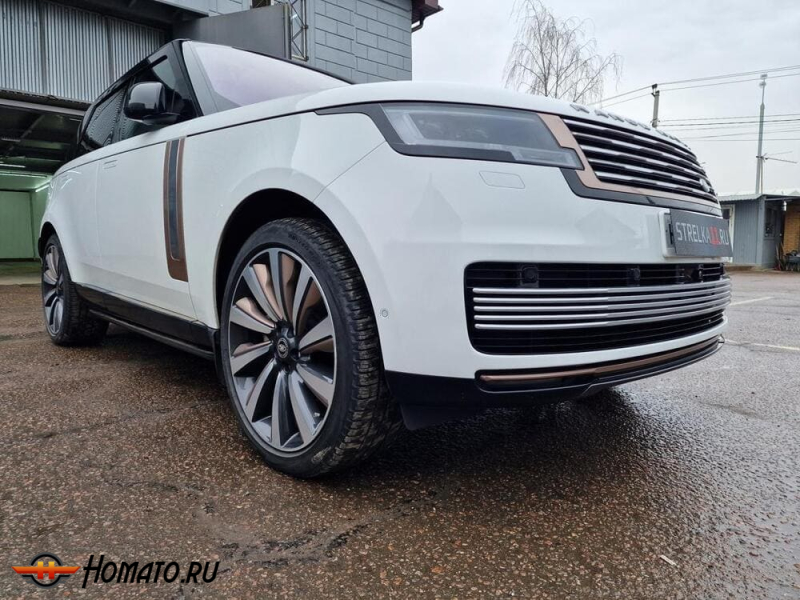 Накладки на кузов для Range Rover 5 2022+ | 8 штук, декор