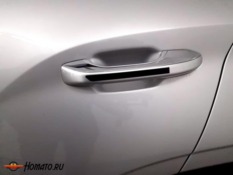 Накладки на ручки дверей для Хендай Крета 2 2021+ | 4 штуки, декор