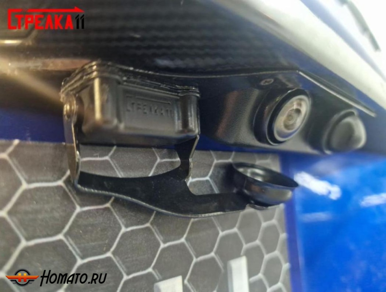 Защита задней камеры Range Rover Sport 2 L494 2017-2022 (рестайл)