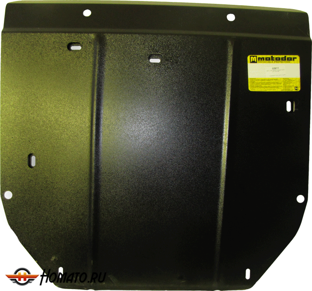 Защита картера Volvo S60 2000-2010 | двигатель + КПП, 2 мм, сталь | MOTODOR | 02611