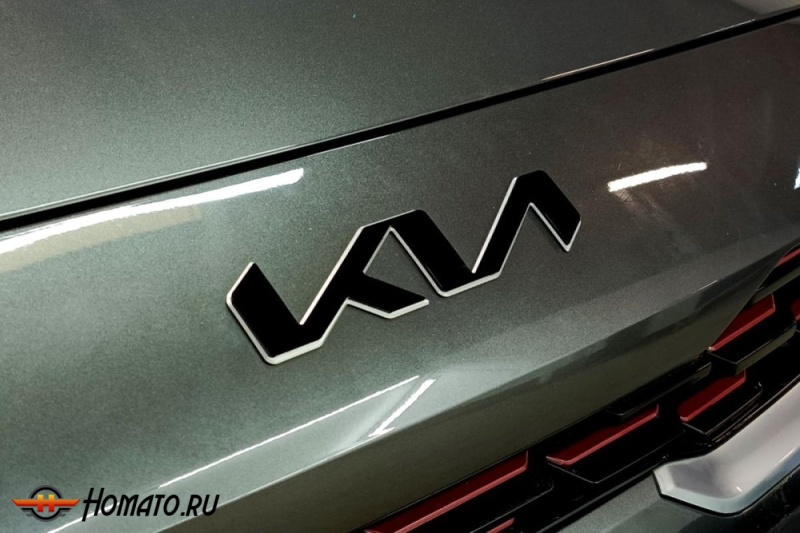 Накладки на логотип для Kia Cerato 4 (BD) 2021+ | 2 штуки, декор