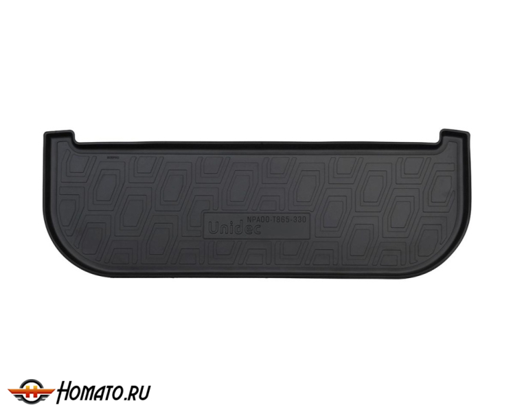Коврик в багажник SWM G05 Pro | 7 мест, разложенный 3 ряд | черный, Norplast