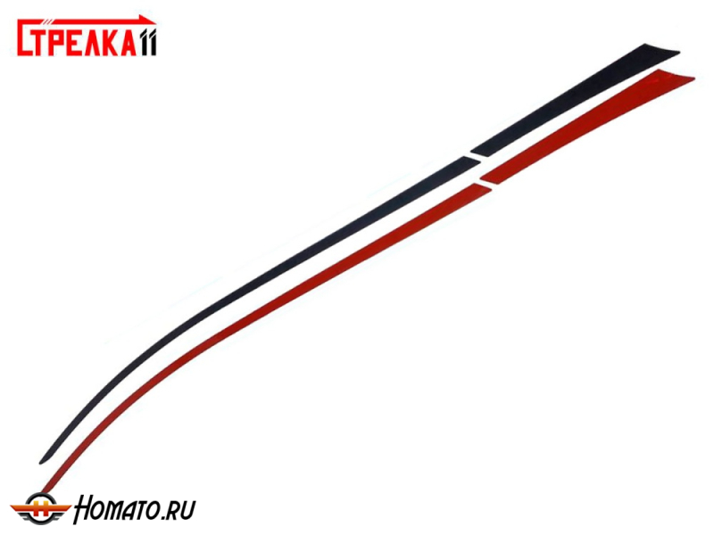 Накладки на капот для Kia Seltos 2020+ | 4 штуки, декор