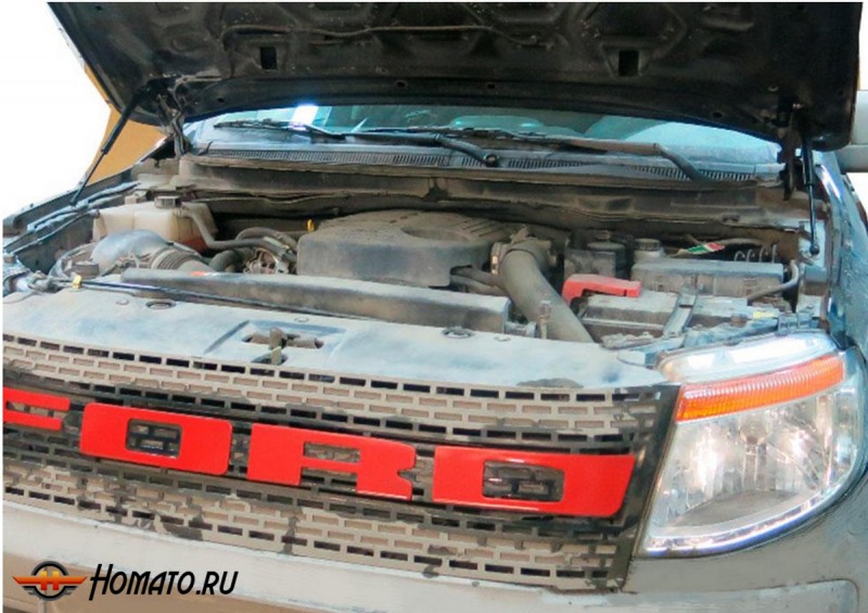 Упоры капота для Ford Ranger III 2011-2015 | 2 штуки, АвтоУПОР
