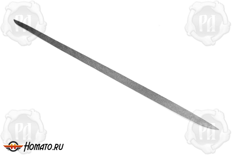 Накладка на кромку крышки багажника для Чери Тигго 9 2024+ | шагрень, со скотчем 3M