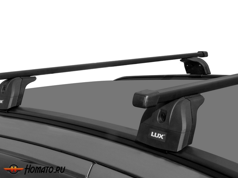 Багажник на крышу Lifan X70 2018+ | на низкие рейлинги | LUX БК-2