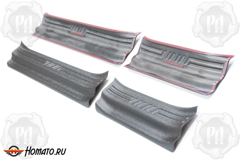 Накладки на внутренние пороги дверей Haval H3 2024+ | шагрень