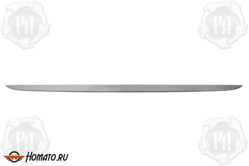 Накладка на кромку крышки багажника для Лада Гранта универсал 2018+ | шагрень, со скотчем 3M