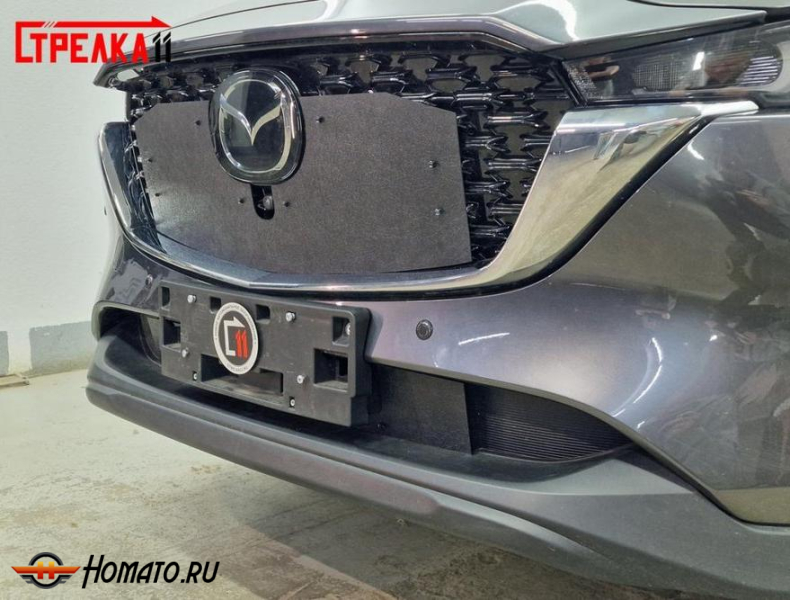 Зимняя защита радиатора Mazda CX 5 (KF) 2022+ Китай | на стяжках