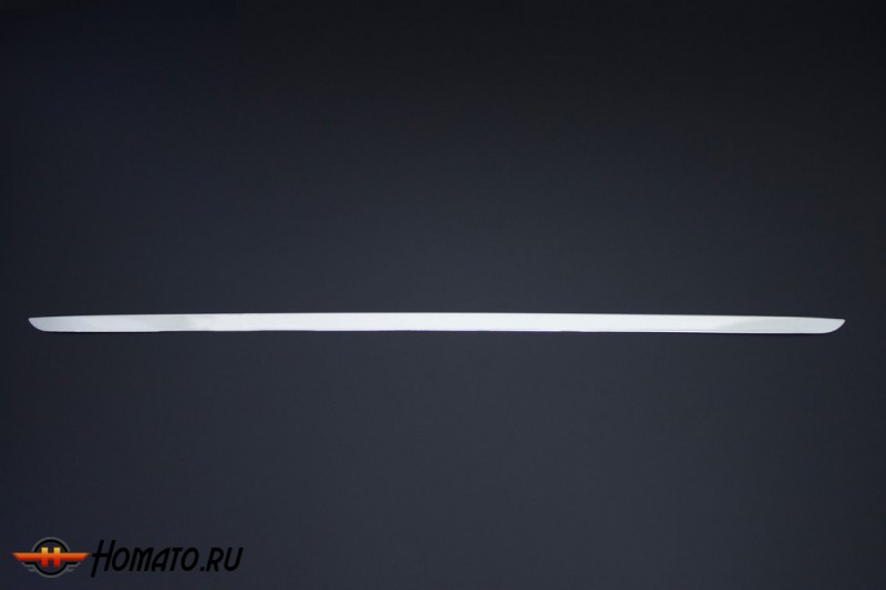 Накладка на нижнюю кромку крышки багажника для Mercedes Vito / V-class 2015+ | нержавейка