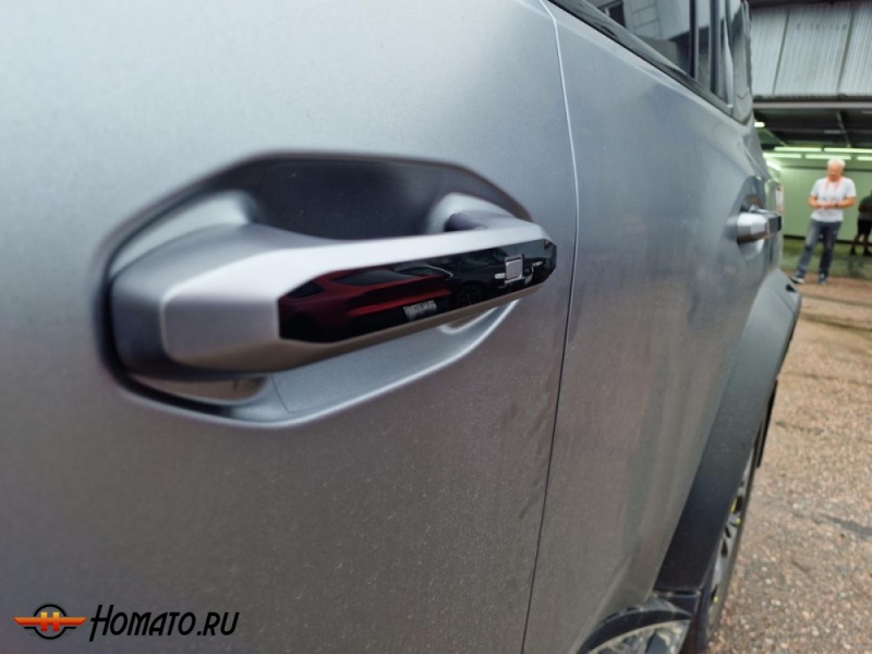 Накладки на ручки дверей для Джетур Т2 | 5 штук, декор