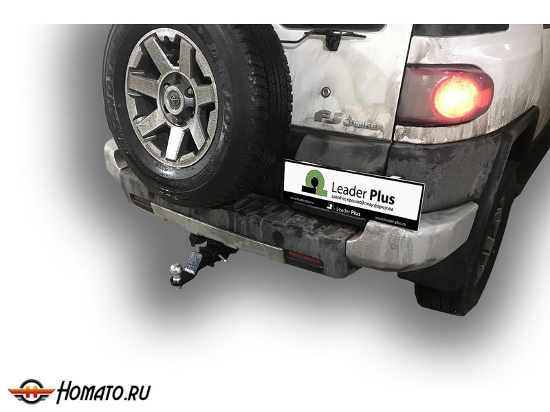 Фаркоп TOYOTA FJ CRUISER | шар E - под квадрат - быстросъемный | Лидер Плюс | T123-E
