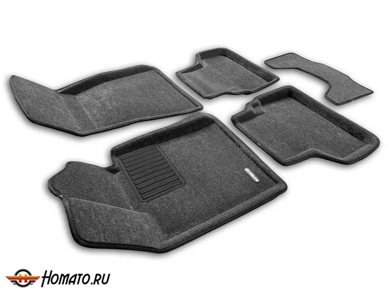 3D коврики для BMW 5-Series G30 2017+/2020+ | BUSINESS: 4 слоя