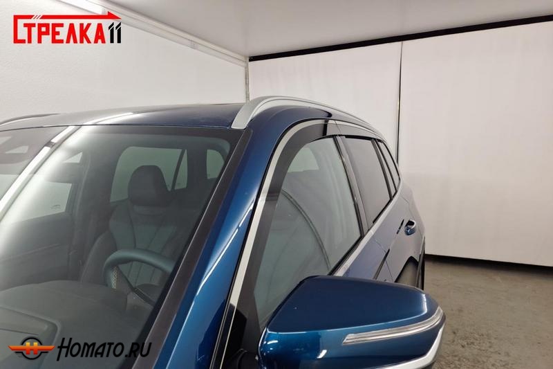 Дефлекторы Volga K50 | премиум, плоские, 2D