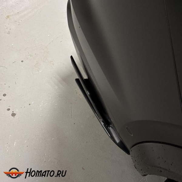 Элероны на низ заднего бампера для Geely Monjaro 2023+ | Character
