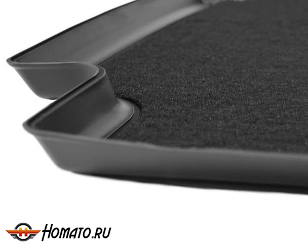 Коврик в багажник Belgee X80 PHEV | комбинированный: ворс + полиуретан, Norplast