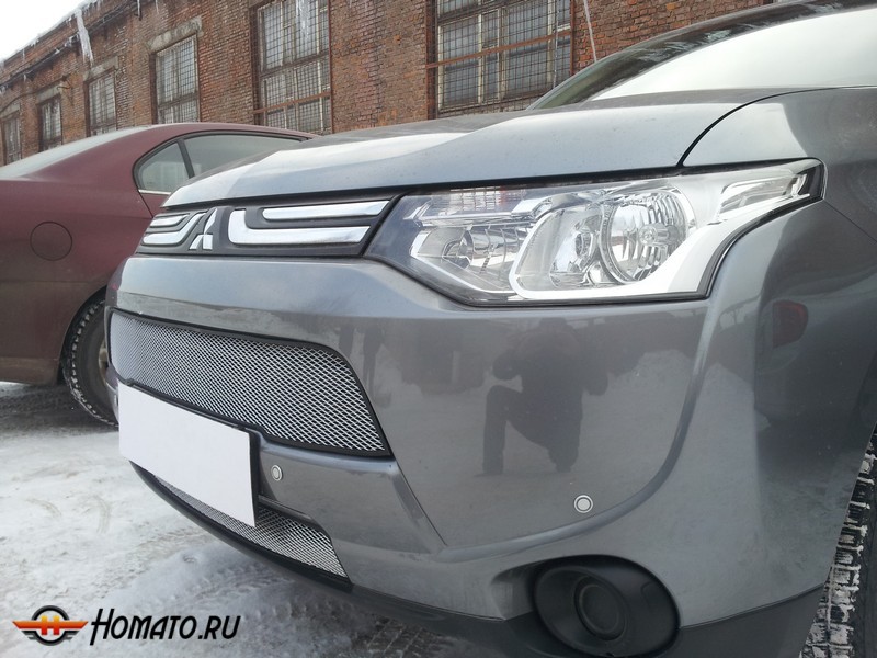 Защита радиатора для Mitsubishi Outlander (2012-2014) | Стандарт