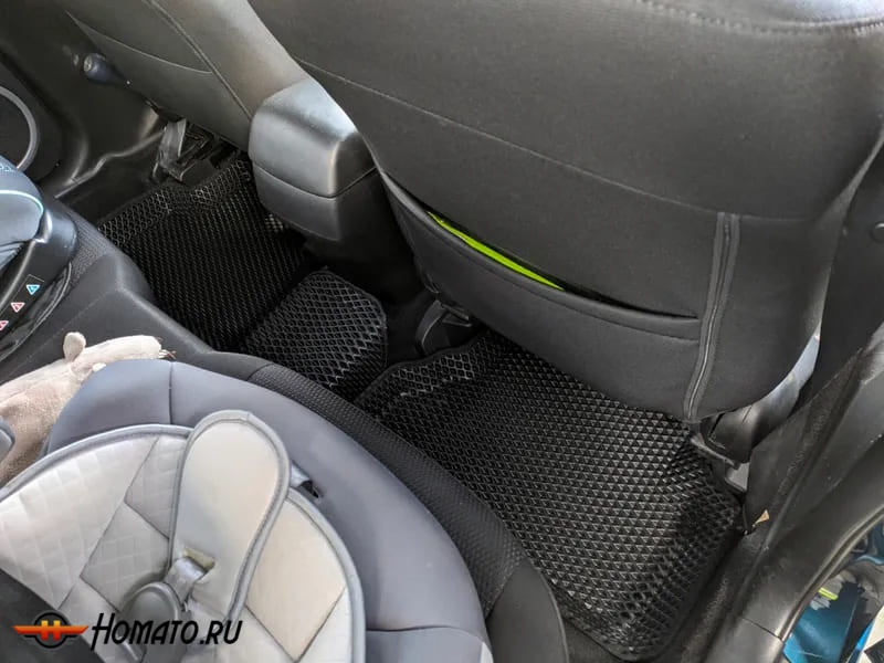 Коврики ЕВА 3D с бортами Belgee X50 | черные