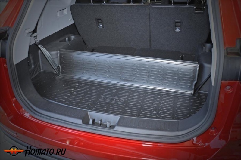 Коврик в багажник Haval H9 2 2024+ (7 мест) | складной, черный, Norplast