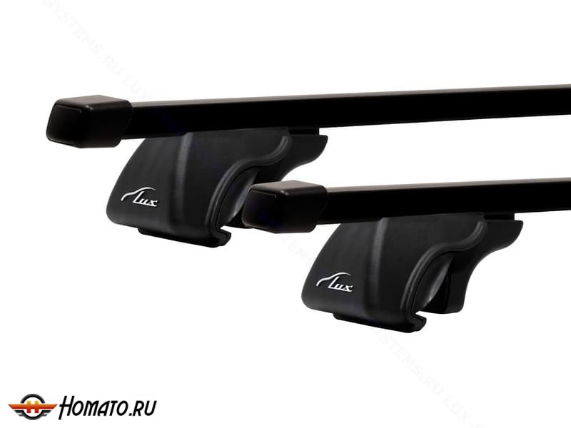 Багажник на крышу для Fiat Doblo 1 (2000-2015) | на рейлинги | LUX Классик и LUX Элегант