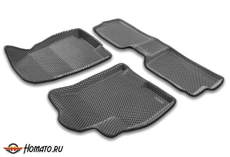 3D EVA коврики Чери Тигго 7 Про 2020+ / 7 Про Макс 2022+  | с бортами