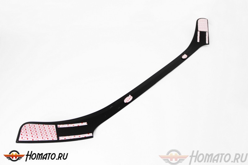 Дефлектор капота черный Autoclover «Корея» для Ssangyong Actyon Sports 2012+