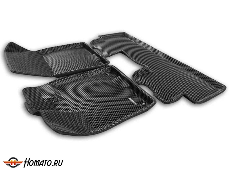3D EVA коврики GAC GS4 2025+ | с бортами, Euromat 3D