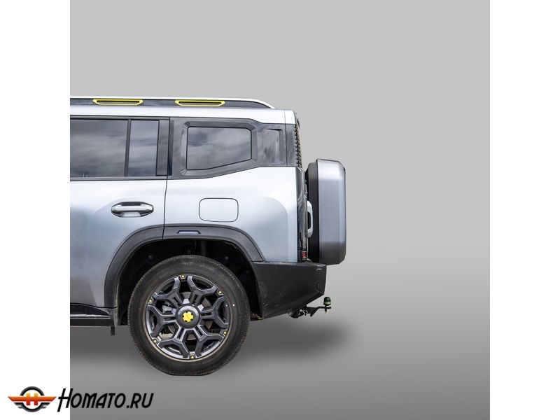 Фаркоп JETOUR T2 2024- | шар E - под квадрат - быстросъемный | Лидер Плюс | J203-E