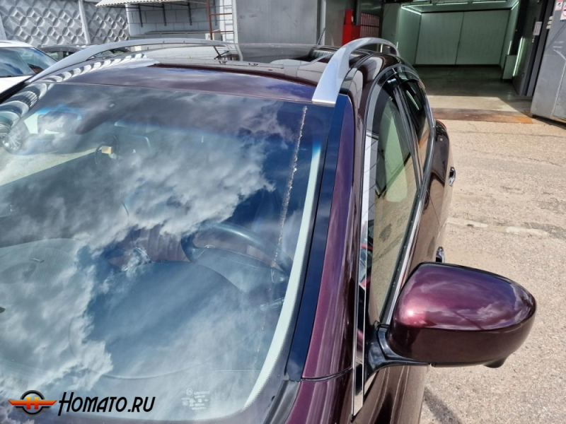 Премиум водостоки дефлекторы лобового стекла Infiniti EX / QX50 2007-2018