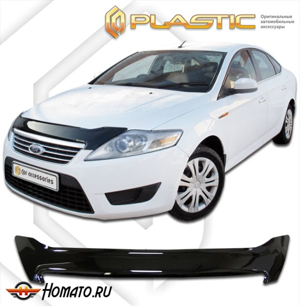 Дефлектор капота Ford Mondeo 2007-2009 | черный