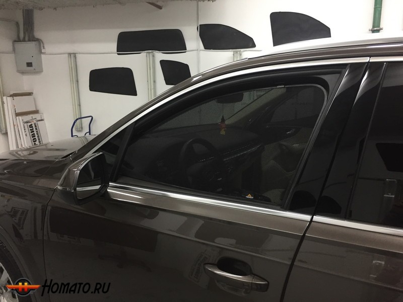 Каркасные шторки ТРОКОТ для Volkswagen Caravelle (T6) 2015+ | на магнитах