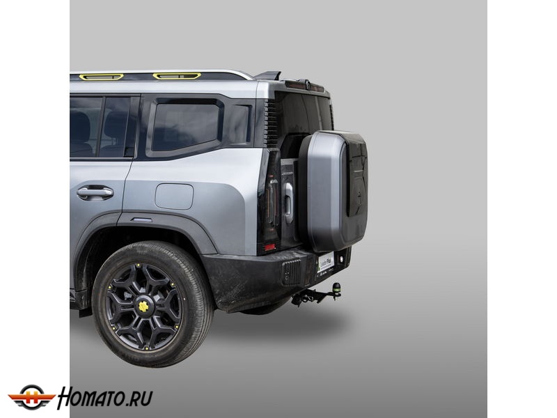 Фаркоп JETOUR T2 2024- | шар E - под квадрат - быстросъемный | Лидер Плюс | J203-E