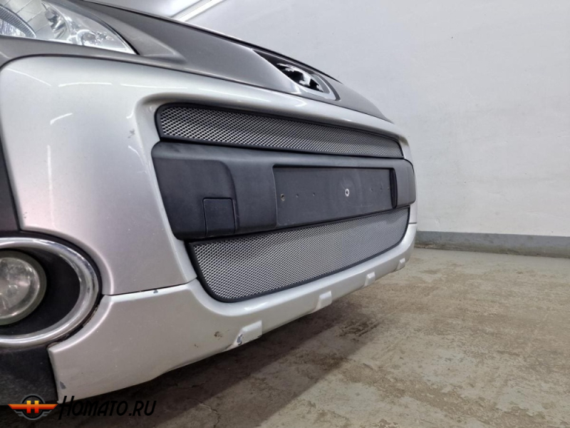 Защита радиатора для Peugeot Partner B9 (2008-2012) дорестайл | Стандарт