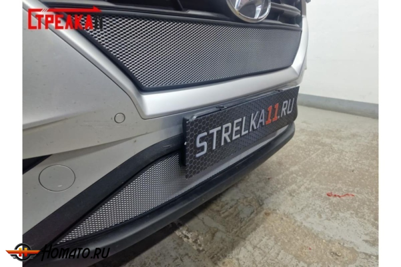 Защита радиатора для Хендай Крета 2 2021+ | Стандарт