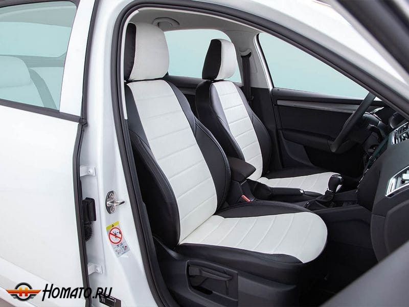 Чехлы на сиденья Kia Sportage 3 2010-2015 | экокожа, Seintex