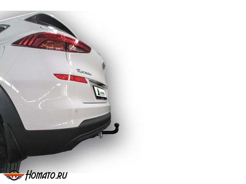 Фаркоп HYUNDAI TUCSON 3 2018-2020 (кроме 2,4 л) | шар A | Лидер Плюс | K124-A