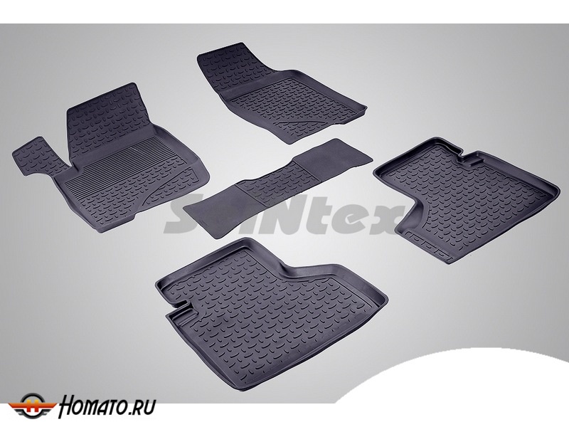 Резиновые коврики Chevrolet Niva 2002-2020 | с высокими бортами | Seintex