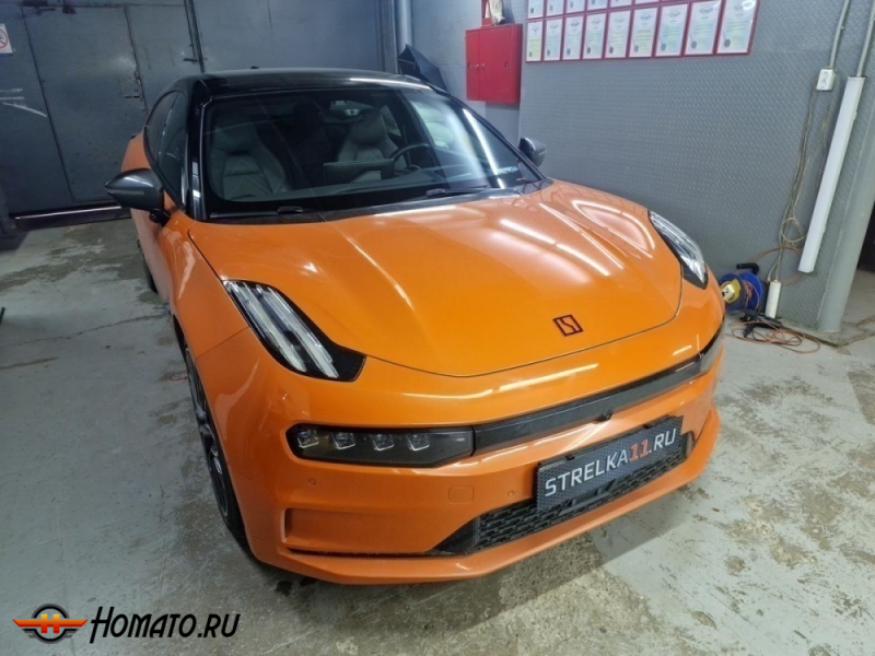 Накладки на передний логотип для Zeekr 001 | декор