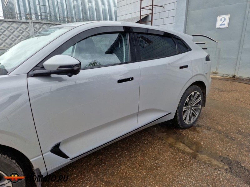 Накладки на низ дверей для Changan Uni-K | 4 штуки, декор