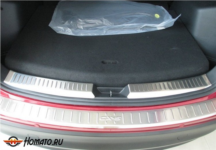Накладка на проем двери багажника для Mazda CX-5 2012+/2014+