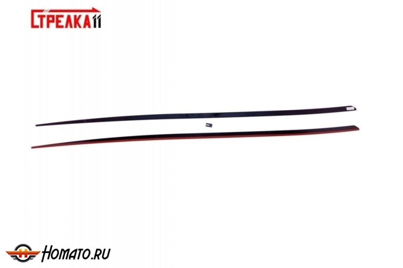 Премиум водостоки дефлекторы лобового стекла Пежо 107 2005-2015