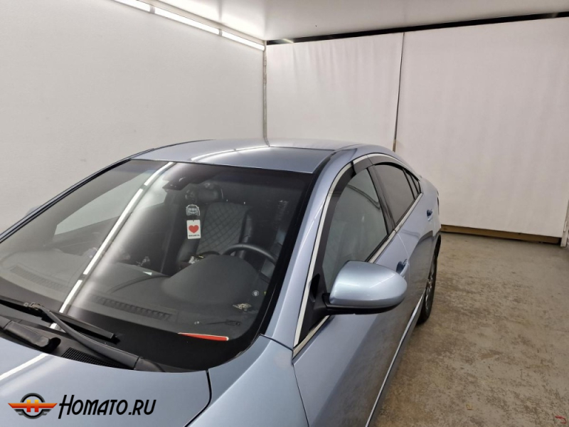 Премиум водостоки дефлекторы лобового стекла Mazda 6 (GH) 2007-2012