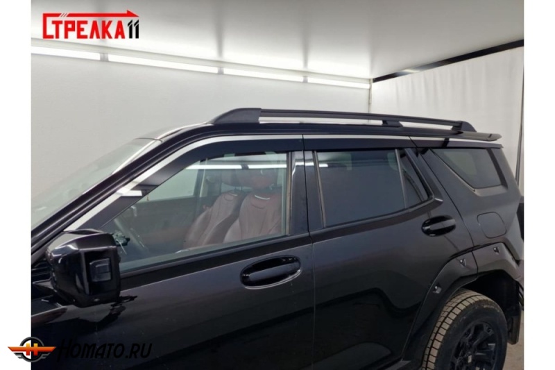 Дефлекторы Танк 400 | премиум, плоские, 2D