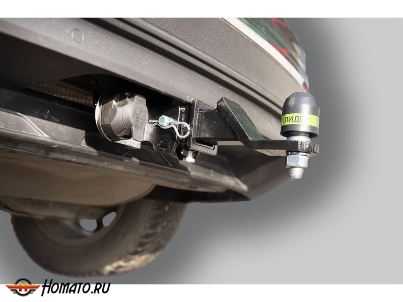 Фаркоп VOLKSWAGEN TIGUAN 1 2007-2016 | шар E - под квадрат - быстросъемный | Лидер Плюс | V123-E