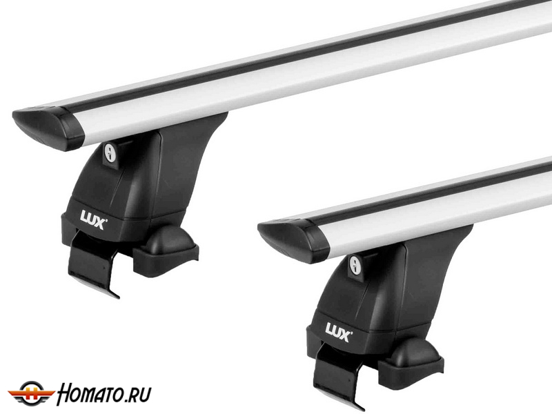 Багажник на крышу Тойота Альфард 3 2015-2023 | за дверной проем | LUX БК-3